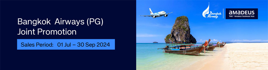 Joint Promotion between Bankok Airways (PG) and Amadeus